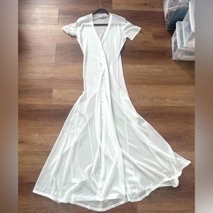 House of CB summer knit longline cardigan